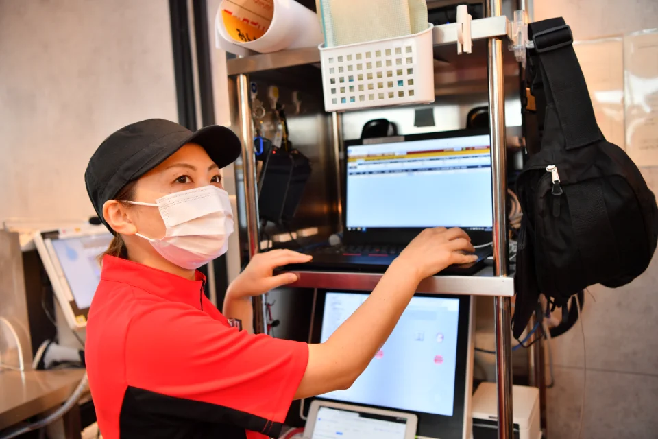 仕事状況の画像